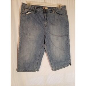 Women's Vintage Faded Glory Bermuda Jeans Size 16R